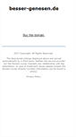 Mobile Screenshot of besser-genesen.de