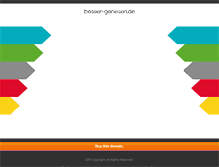 Tablet Screenshot of besser-genesen.de